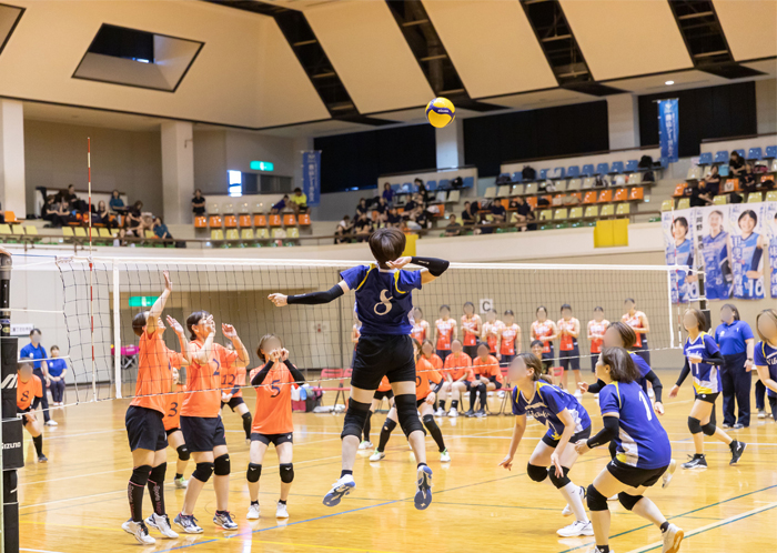 マルナカ×岡山シーガルズオリーブカップレディースバレー大会