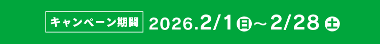 キャンペーン期間