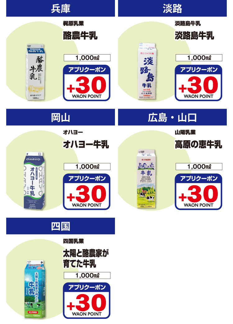 【iAEON会員さま限定】ナットクポイント 地域限定商品