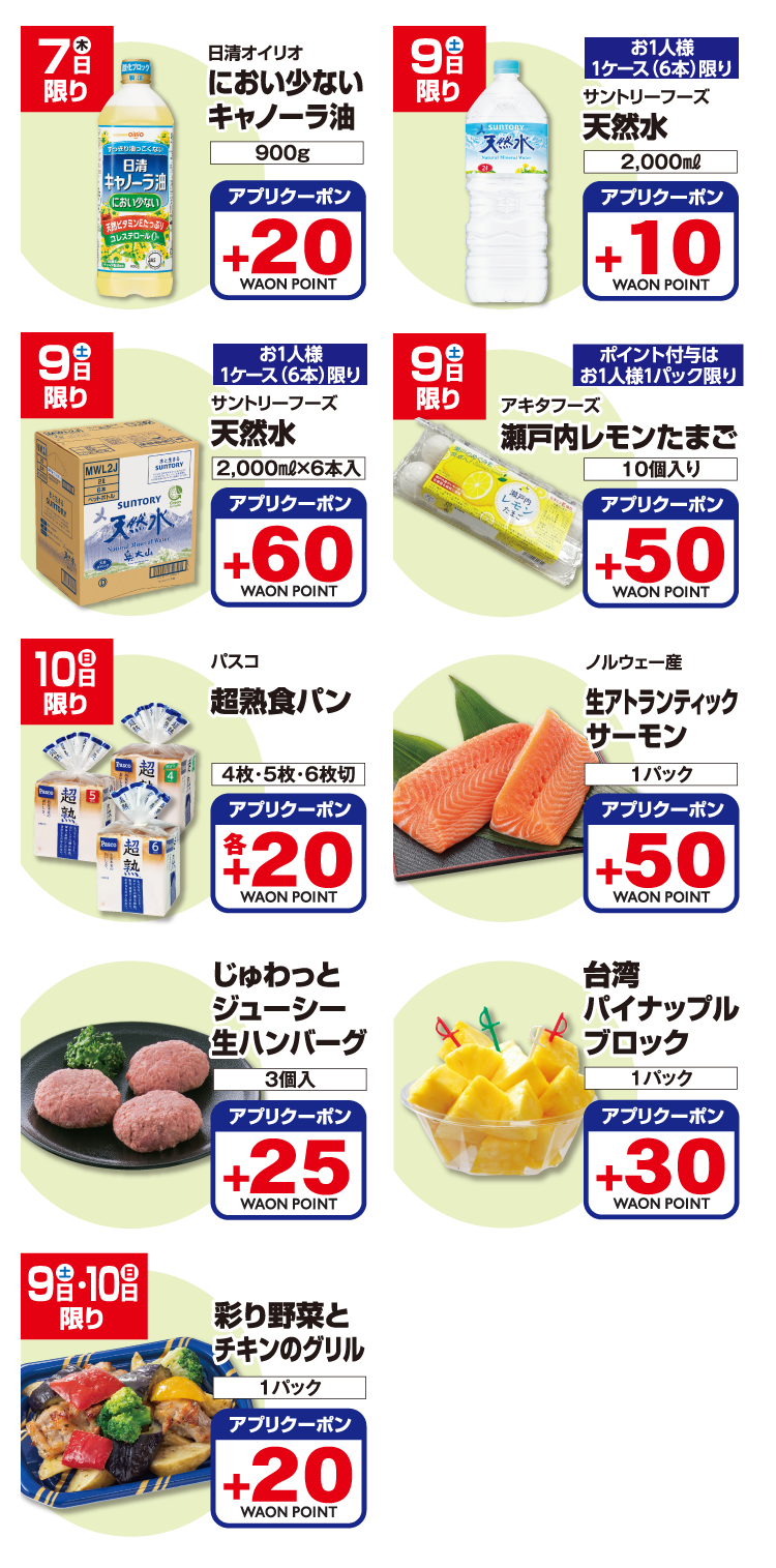 【iAEON会員さま限定】ナットクポイント