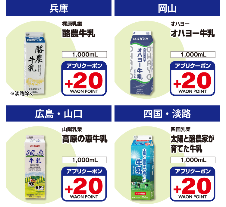 【iAEON会員さま限定】ナットクポイント 地域限定商品