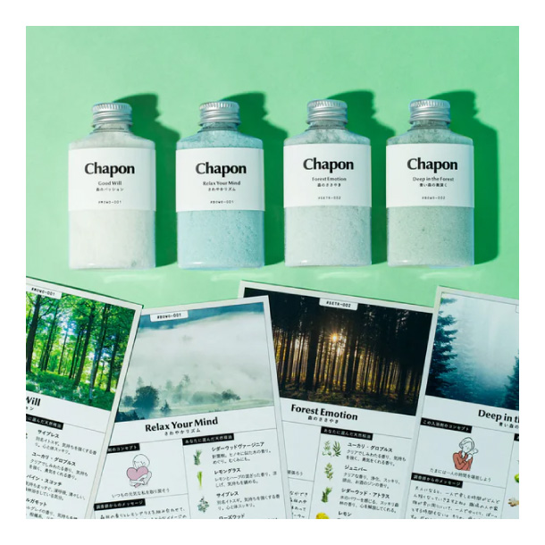 イメージ画像：Chapon 森の香りと高原の夜風 4本セット