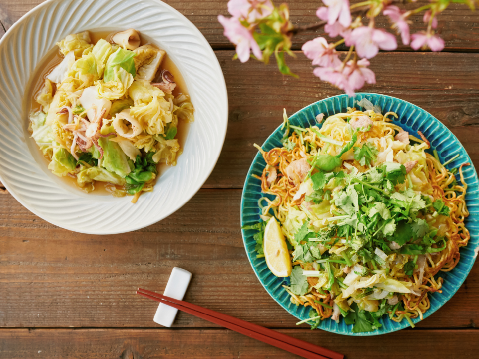 柔らかくて甘い春キャベツをもりもり食べよう!