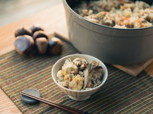 【教えてレシピ】秋を運んでくる栗を使った、季節を味わうごはん♪