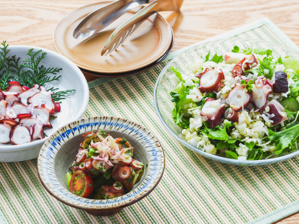 【教えてレシピ】初夏の味わい、たこを使った華やかレシピ