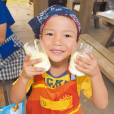 野外料理作り