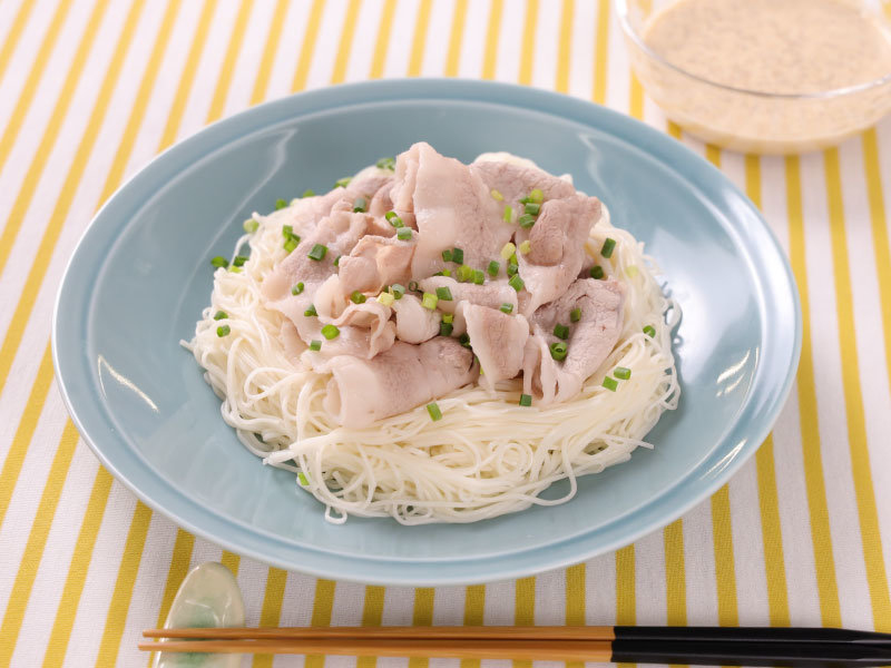 イメージ画像 豚しゃぶごまだれそうめん