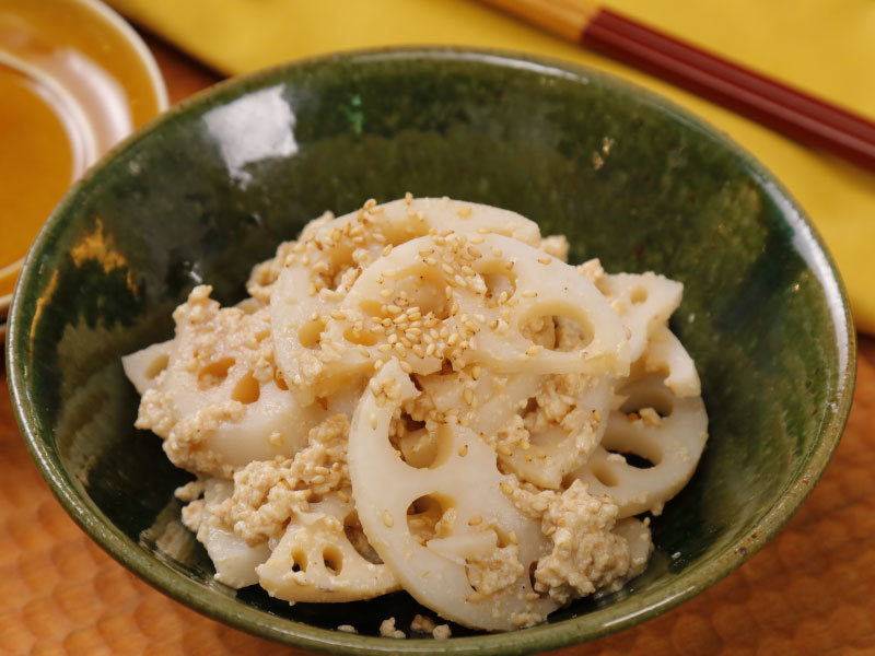 イメージ画像 れんこんと豆腐の白和え