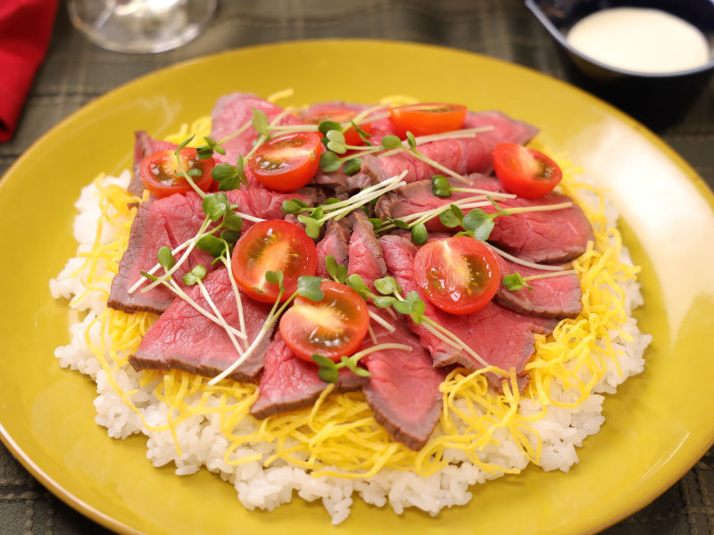 イメージ画像 ローストビーフちらし寿司