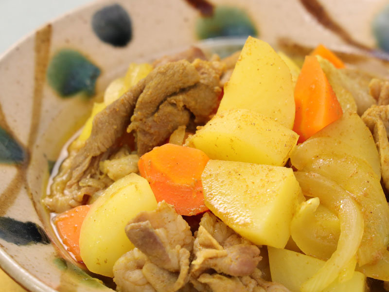 イメージ画像 レンジでカレー肉じゃが
