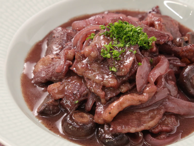 イメージ画像 お手軽!牛肉の赤ワイン煮