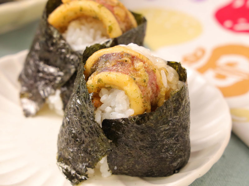 イメージ画像 いかの磯辺揚げ天むす