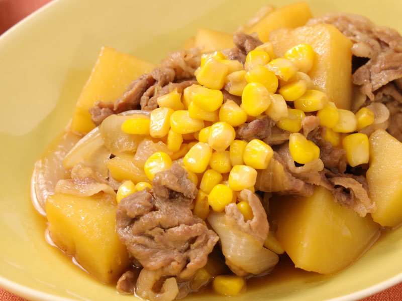 イメージ画像 コーンバター肉じゃが