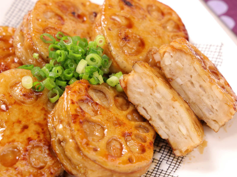 イメージ画像 れんこんの甘辛はさみ焼き