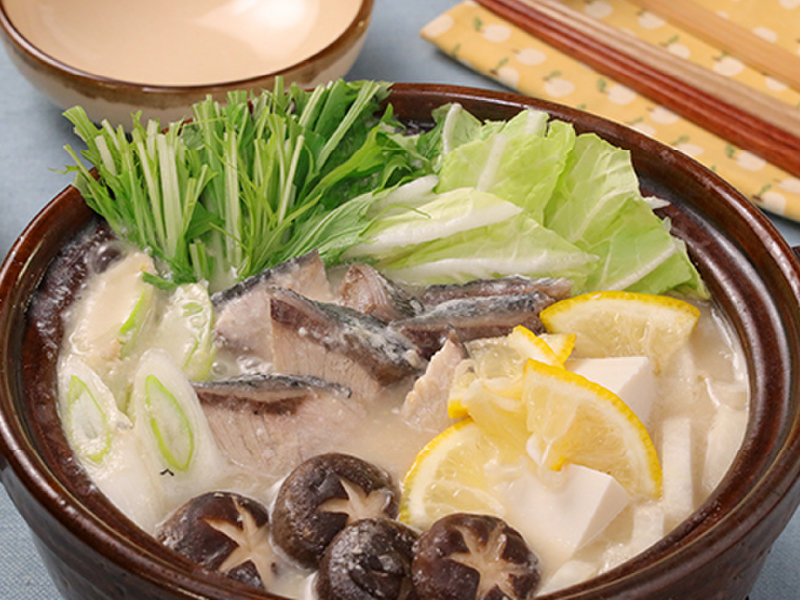 ぶりと酒粕のみそ鍋