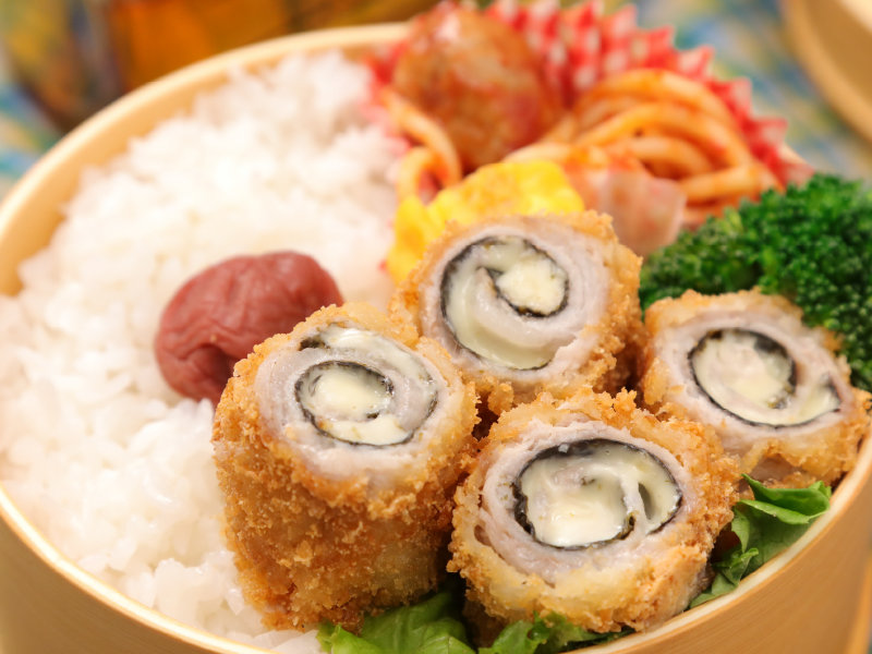 イメージ画像 くるくる渦巻き☆海苔チーズとんかつ
