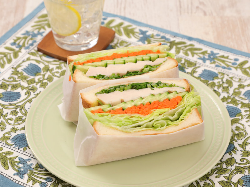 イメージ画像 食パンで簡単♪ベトナム風バインミーサンド