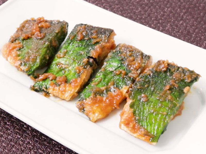 イメージ画像 香ばしい!秋の味覚!サバと大葉の味噌焼き