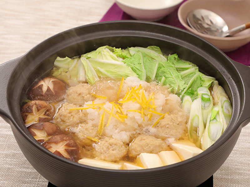 イメージ画像 大根おろしでさっぱり♪鶏団子のみぞれ鍋