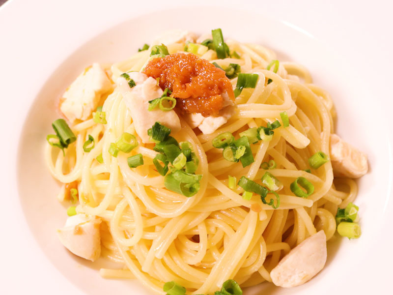 イメージ画像 さっぱり和風!ささみと梅のスパゲティ