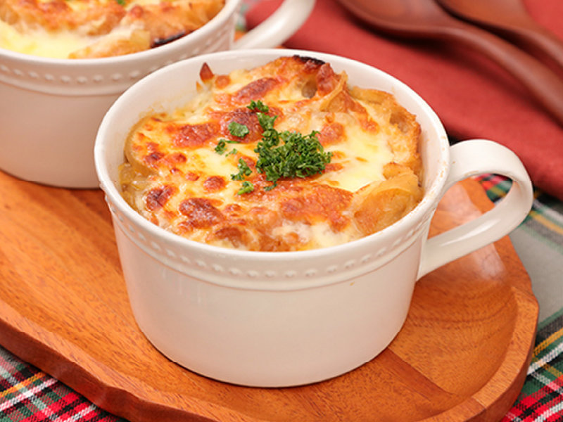 イメージ画像 裏技で！時短オニオングラタンスープ