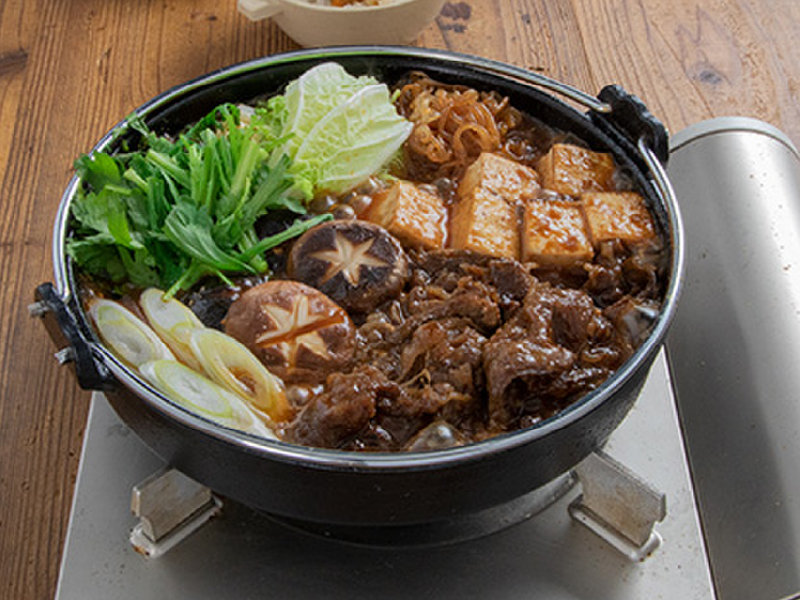 イメージ画像：みそすき焼きとふわたまねぎご飯