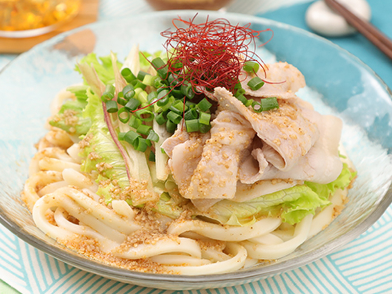 イメージ画像：疲労回復にも◎ピリ辛冷しゃぶうどん