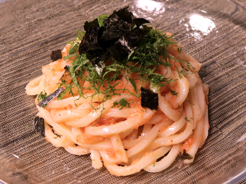 イメージ画像：ごま油と明太子の冷たいうどん