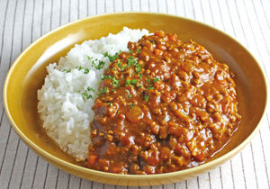 超時短！ひき肉とトマトのキーマカレー