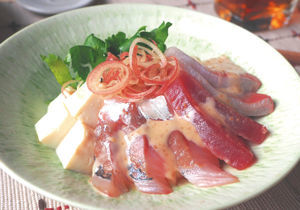 海鮮豆腐丼